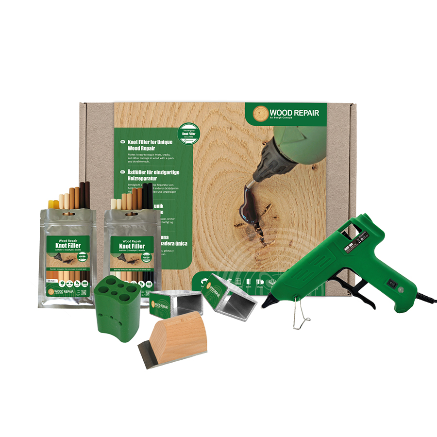 EFG KnotFiller, Kit con pistole per stick e accessori