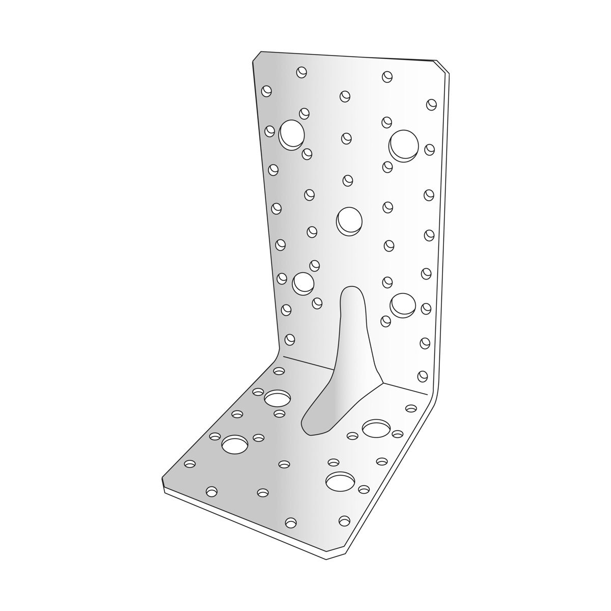 EFG A17 Angolare, zincato